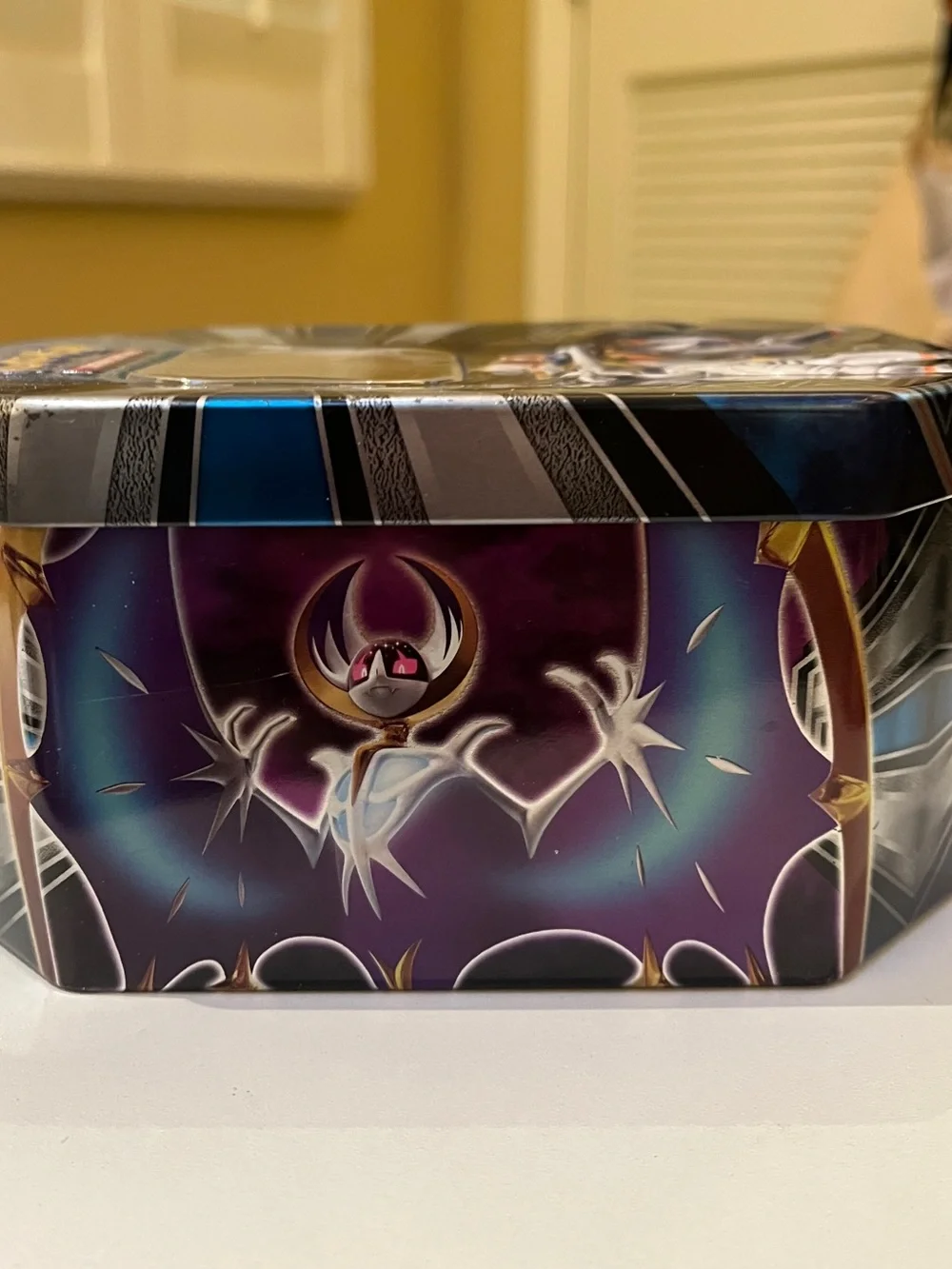 Pokemon Trading Card Game Tin Legend of Alola Solgaleo GX Empty No Cards 2017